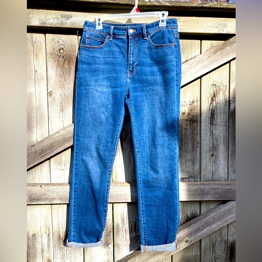Talbots Flawless High Waist Straight Leg Jeans